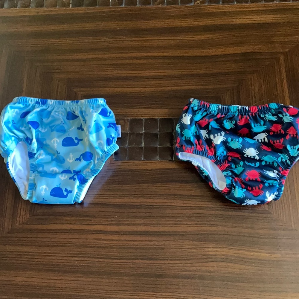 (2) Swim iPlay diapers